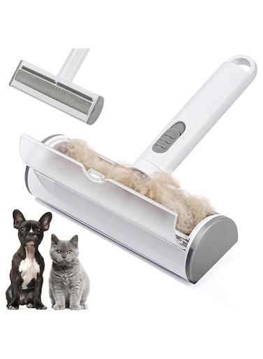 JWTING Roller Pet Hair Remover, Reusable and Portable Cat and Dog Lint Roller for Carpets, Furniture, Car Cushions and Bedding, Upgraded Extra Sticky and Washable Pet Hair Removal Tool