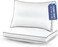 CRAFT Cooling Bed Pillows for Side Sleepers - Pack of 2 Down Alternative Gusseted Pillows (King 20" X 36")