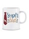 Super Dad Printed Ceramic Coffee Mug White