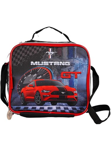 Mustang Lunch Bag for Kids , Reusable Meal Bag for Girls, Cute Snack Bag , Food Container for School