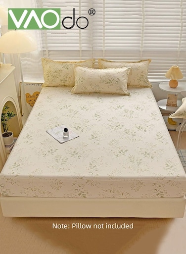 Deep Fitted Sheet, Machine Washable Deep Pocket Sheet, Durable Ultra Soft and Long Lasting Wrinkle and Fade Free Fitted Bedsheet, for Home Hotel Bedroom 200*220CM