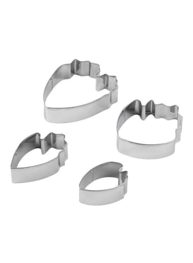 Floral Cake Decorating Tools Silver