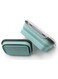2 Set Silicone School Lunch Box Collapsible Eco Friendly Food safe MIcrowave &amp; Dishwasher safe LIght weight