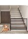 X spring Mesh Baby Gate, Easy-Install Folding Safe Pet Gate for Guard Isolated, Portable No-Drilling Mesh Dog Gate with Hooks, Mesh Magic Dog Gate for Stairs, Hallways, Doorways 72x180cm