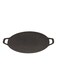 30cm Thickened BBQ Grill Pan,Meat Roasting Pan Uncoated Nonstick Cookware for home Gas and outdoor stoves