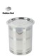 Stainless Steel Round Vertical Storge Container 40Liter Pawali