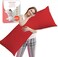 CRAFT&Acirc;&reg; Full Body Long Pillow with Cotton Cover - 50 x 140 cm - Red
