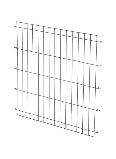 MidWest Homes for Pets Divider Panel for 60.96 cm (24-Inch) Dog Crates; Fits Models 1524 and 1524DD, 1624, 1624DD, B24, B24DD, Black E-Coated, Model 1524DPN