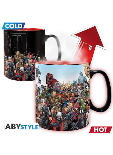 ABYstyle MARVEL - Mug Heat Change - 460 ml - Marvel Heroes