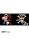 ABYstyle ONE PIECE - Mug - 460 ml - Luffy &amp; Skull