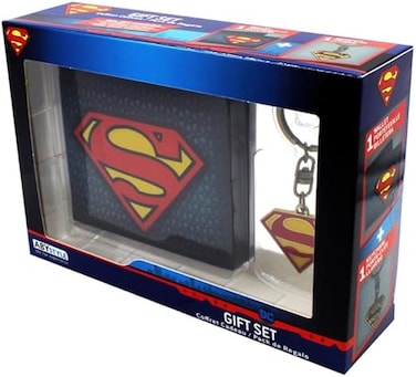 ABYstyle Superman Printed Wallet and Key Ring