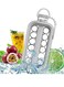 Ice Cube Molds 2 in 1 Portable Ice Ball Maker Easy to Make 17 Grids Reusable&amp; Easy operation Suitable for Home Party Beer Whiskey Juice Champagne