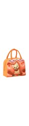 Lunch Bag, Insulated Lunch Bag for Kids, Reusable Cartoon Insulated Lunchbag,Small Foldable Waterproof Lunch Bags for Travel Picnic School orange cat