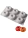 HALAMODO 6 Cavity Swirl Shapes Silicone Cake Mold Form Chocolate Cookies Pudding Ice Cream Trays Pastry Baking Tools Bakeware Pan