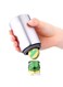 Auto Bottle Opener, Magnetic Automatic Beer Cap Remover Stainless Steel Push Down Beer Opener with Magnet Cap Catcher