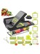 Chopper, 15-in-1 Onion Food Chopper Multifunctional Mandoline Slicer Cutter Chopper and Grater Food Slicer Vegetable Cutter