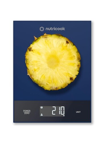 Nutricook Food Scale, 11lb Digital Kitchen Scale, Weight in Grams and Ounces (1g Precise) for Baking, Cooking, Nutrition and Meal Prep, Tare Function