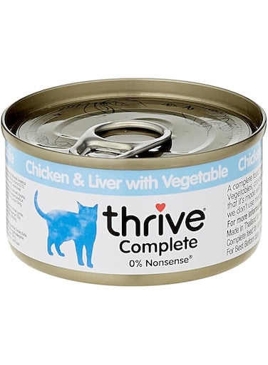 Thrive Complete Cat Chicken &amp; Liver w/Veg Wet 75G