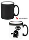 Color Changing Heat Sensitive Ceramic Mug, Image Revealed When HOT Liquid is Added! Boo B