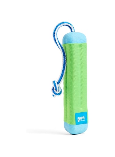 Chuckit! Amphibious Bumper Dog Toy with Rope Floating Fetch Water Toy for Land and Water Holiday Toy for Dogs &ndash; Medium