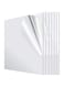 bpa Acrylic Plexiglass Sheet 12&rsquo;&rsquo;x12&rsquo;&rsquo; 1/8'' Thick - Transparent, Plastic Sheeting - Durable, Water Resistant &amp; Weatherproof - Multipurpose &amp; Ideal for Countless Uses &ndash; 6 Pack, Clear