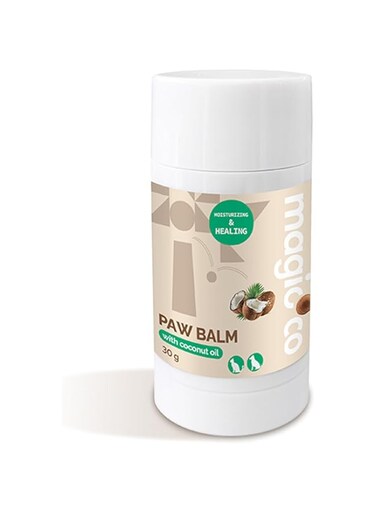 Magicoco Paw Balm with Coconut Oil，Dog Paw Care Moisturizes and Repairs，Healing Dog and Cat Paw Balm &amp; Paw Soother Protects &amp; Heals Cracked Chapped Pads for Outdoor Winter Summer -1.06oz/30g