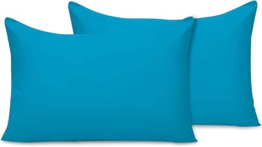 Home Brushed Microfiber Pillowcase Set &acirc;&euro;&ldquo; Soft, Hypoallergenic Pillow Covers with Envelope Closure