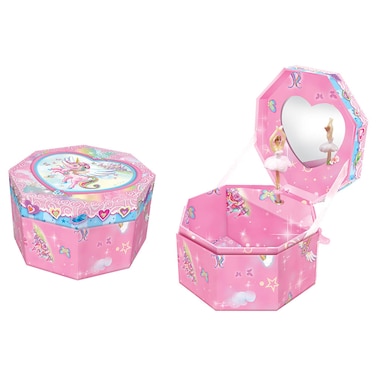 OTANGLE SHAPE MUSIC JEWELRY BOX