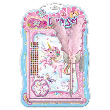 DIARY SET WITH CROWN PEN