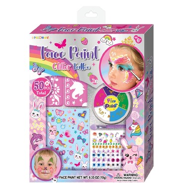 FACE PAINT GLITTER TATOO