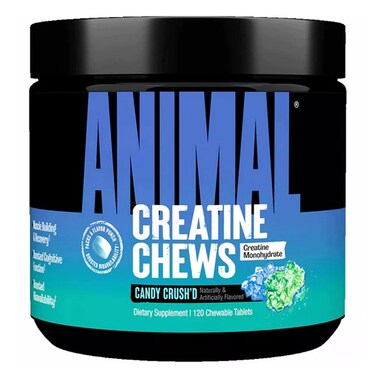 Universal Nutrition Animal Creatine, Candy Crush'd, 120 Chewable Tablets