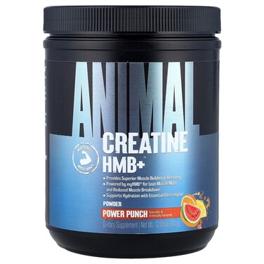 Universal Nutrition Animal Creatine HMB+, Power Punch, 342 G