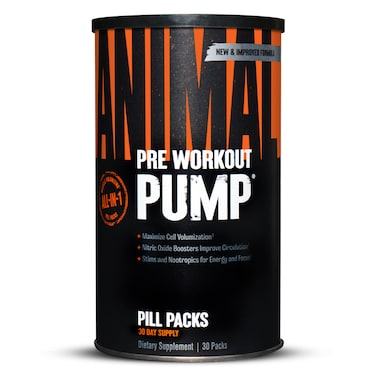 Universal Nutrition Animal Pump, 30 Packs