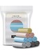 Disposable Garbage Bags with Handles - Durable &amp; Leak-Resistant Trash Bags for Home &amp; Office Use (100 Bags Total)