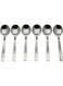 Symphoney Soup Spoon 6 Piece Set Silver
