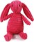 NeoStyle Dog Toys,Plush Corduroy Durable Dog Toy,Squeaky Plush Toys,Puzzle Toy for Dogs,Molar Training Toy,Funny Chew Durable Interactive Cotton Toys,Large Dog Teething Toys (Pink Bunny)