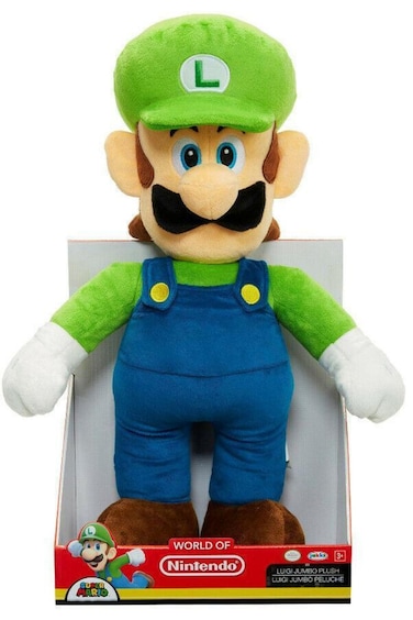 Nintendo Jumbo Basic Plush Luigi 64457