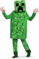Costume Child Minecraft Creeper Deluxe Dress Up 4-6