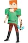 Costume Child Minecraft Alex Deluxe Dress Up 4-6