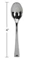 Metallic Mini Spoons 9.8cm 24Ct