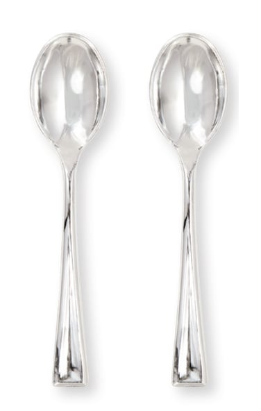 Metallic Mini Spoons 9.8cm 24Ct