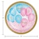 Gender Reveal Balloons Luncheon Plates7" 8Ct
