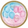 Gender Reveal Balloons Luncheon Plates7" 8Ct