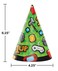 Gaming Party Hat Child Size 15.9cm x 10.79cm 8CT