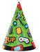 Gaming Party Hat Child Size 15.9cm x 10.79cm 8CT