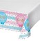 Gender Reveal Balloons Plastic Tablecover 54"x102" 1Ct