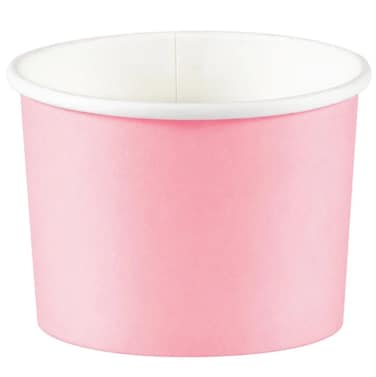 Solid Treat Cups Classic Pink 9oz 8Ct