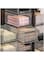 TAPIT Stackable Plastic Storage Basket for Closet Wardrobe Organizer and Storage Bin Sweater Drawer Shelf Storage Container for Cupboard Kitchen Bathroom Office Bedroom (Medium)