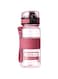Uzspace 5022 Tritan Plastic Water Bottle, 350 ml Capacity, Pink