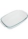 HOME MAKER AHM 5.0L CURVE RECTANFULAR BAKING DISH - OVEN GLASS